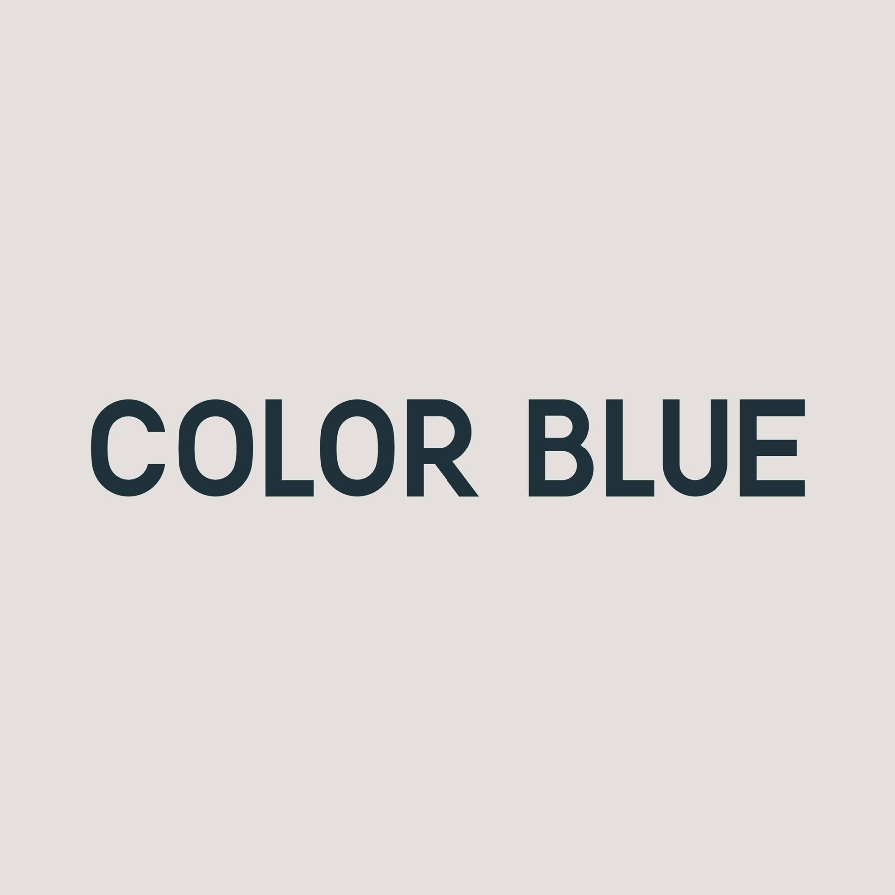 Color Blue