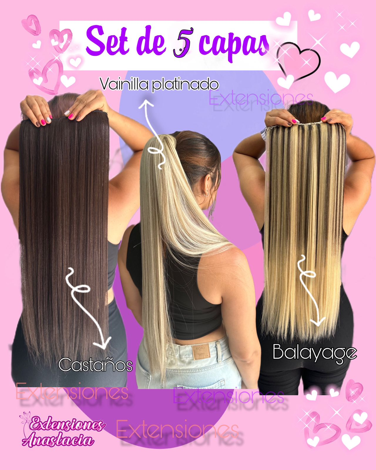 Extenciones anastacia